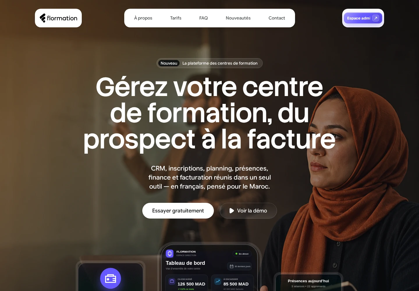 Flormation website preview