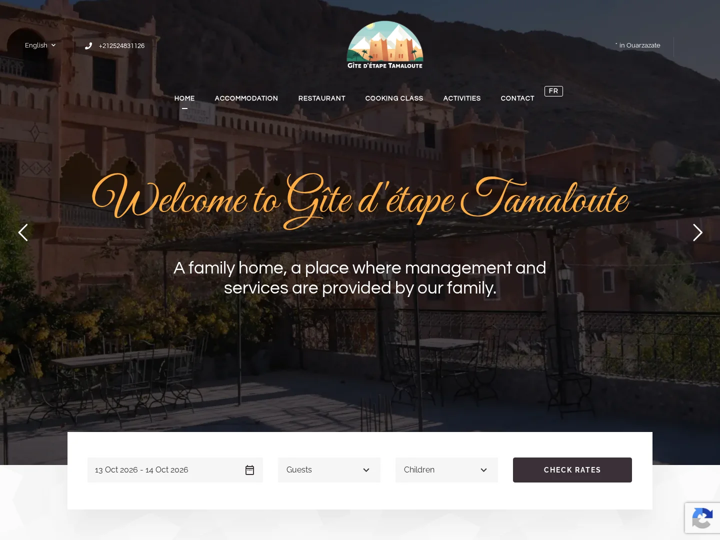 Tamaloutte website homepage by Eysi